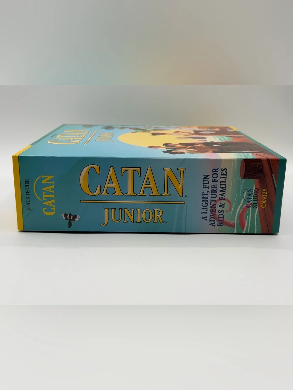 Klaus Teuber's Catan Junior Strategy Family Board Game Catan Adventure-Complete
